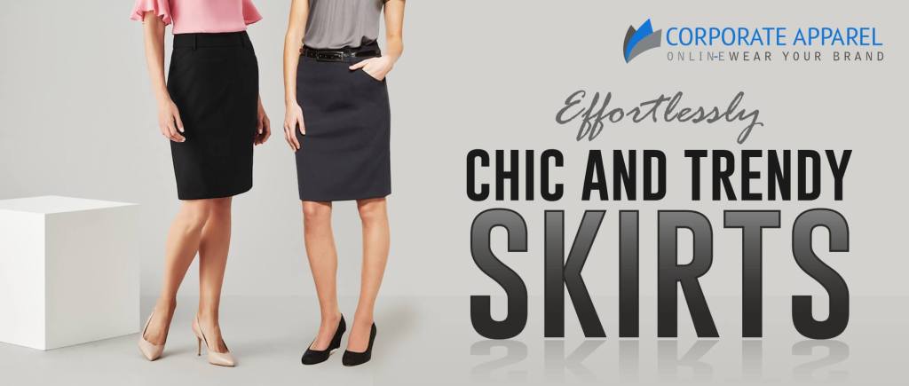 Get the chic and trendy skirts at corporate apparel online